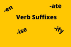 پسوندهای فعل ساز (Verb Suffixes)