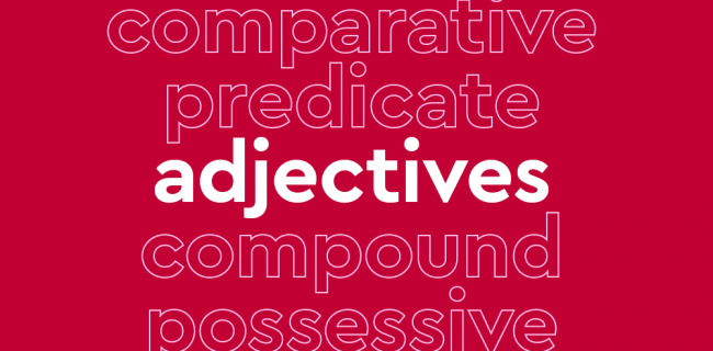 اقسام صفات «Kind of Adjectives»