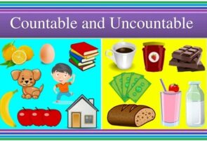 اسامی قابل شمارش یا Countable nouns /اسامی غیر قابل شمارش یا Uncountable nouns