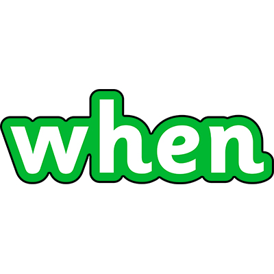 یکی از کاربردهای When