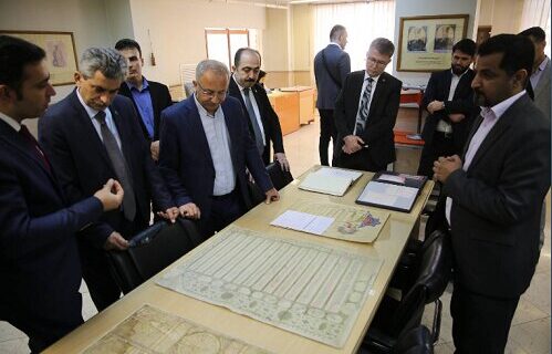 بازدید هیئت ترکیه‌ای از کتابخانه ملی