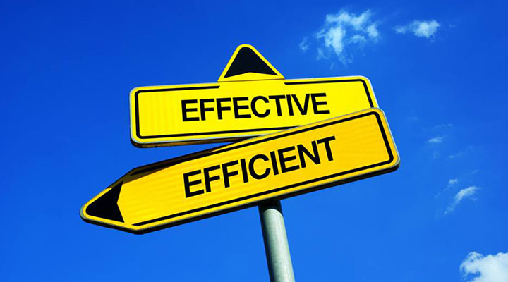  تفاوت کاربردی efficient و effective