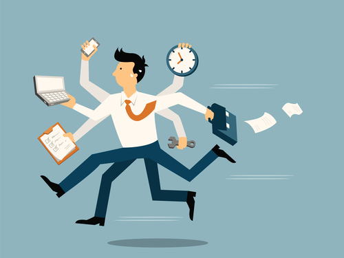 اصطلاح «IN A RUSH» به چه معناست؟